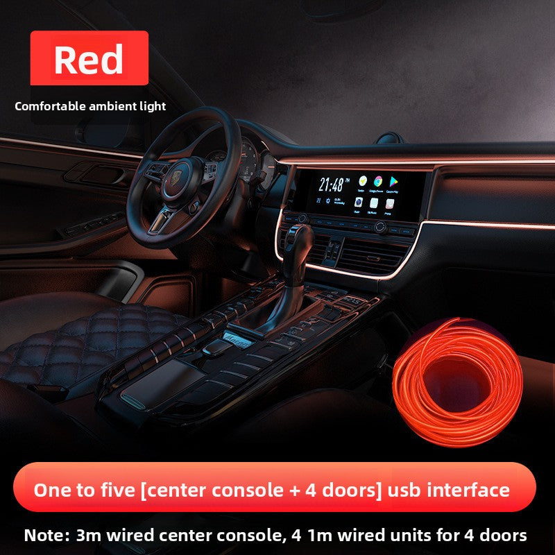 Car Interior LED Atmosphere Light Strips