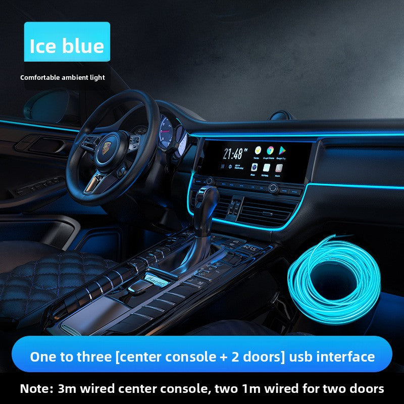 Car Interior LED Atmosphere Light Strips